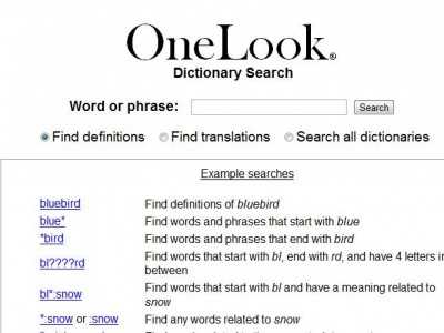 OneLook词典